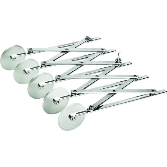 ROULEAU MULTICOUPE METAL - 5 roulettes